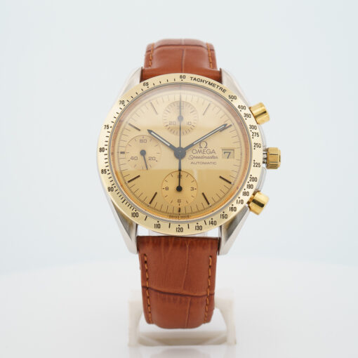 Speedmaster Reduced Omega Uhr Mit Lederarmband OMEGA SPEEDMASTER